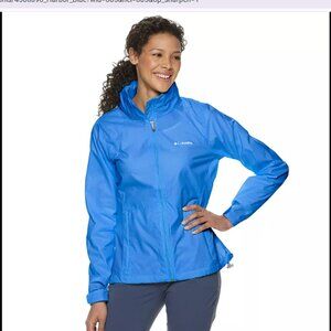 Columbia Switcback III Rain Jacket Blue Size XL NWOT Packable